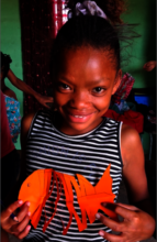 making a moving paper fish