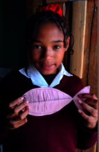making a moving paper fish