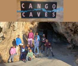 visiting the Cango Caves