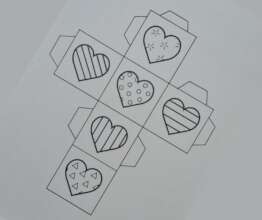 creating 3D heart cubes