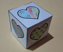creating 3D heart cubes