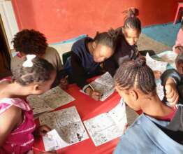 learning about plastic pollution