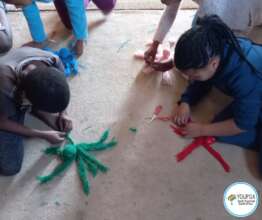Making toy octopuses