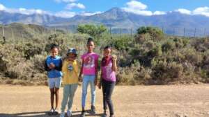at the foothills of the Swartberg Mountains