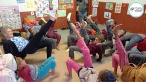 Learning yoga