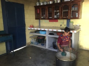 Pacoc School's renovated kitchen