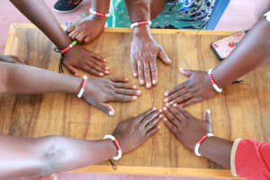 Menstruation bracelet - a global symbol