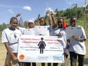 Girls empowered graduating from ARP course