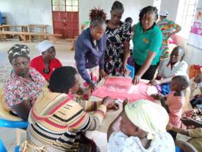 Learning how to make reusable sanitary pads