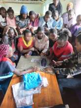 Girls during Alternative Rite of Passage training