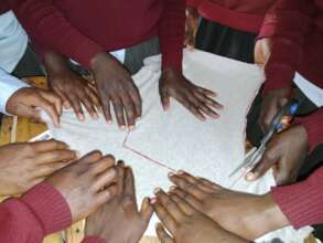Hand on learning to make reusable underwear & pads