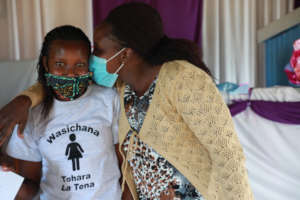 Mother and daughter at Alternative Rite of Passage