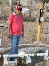 Demonstrating the new water pump in San Diego