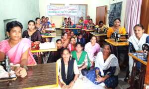 TAILORING TRAINING TO POOR GIRLS AND WOMEN INDIA