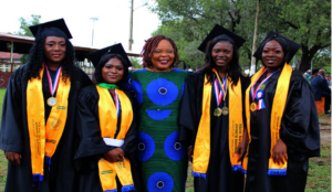 GPFA PRESIDENT AND SOME RECENT GRADUATES