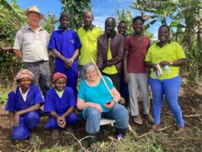 Farm group with Matthew and Liza