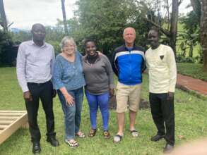 Mama Rose Organic Farm team with Liza and Matthew
