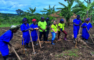 Trainee farmers
