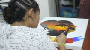 Girl Painting