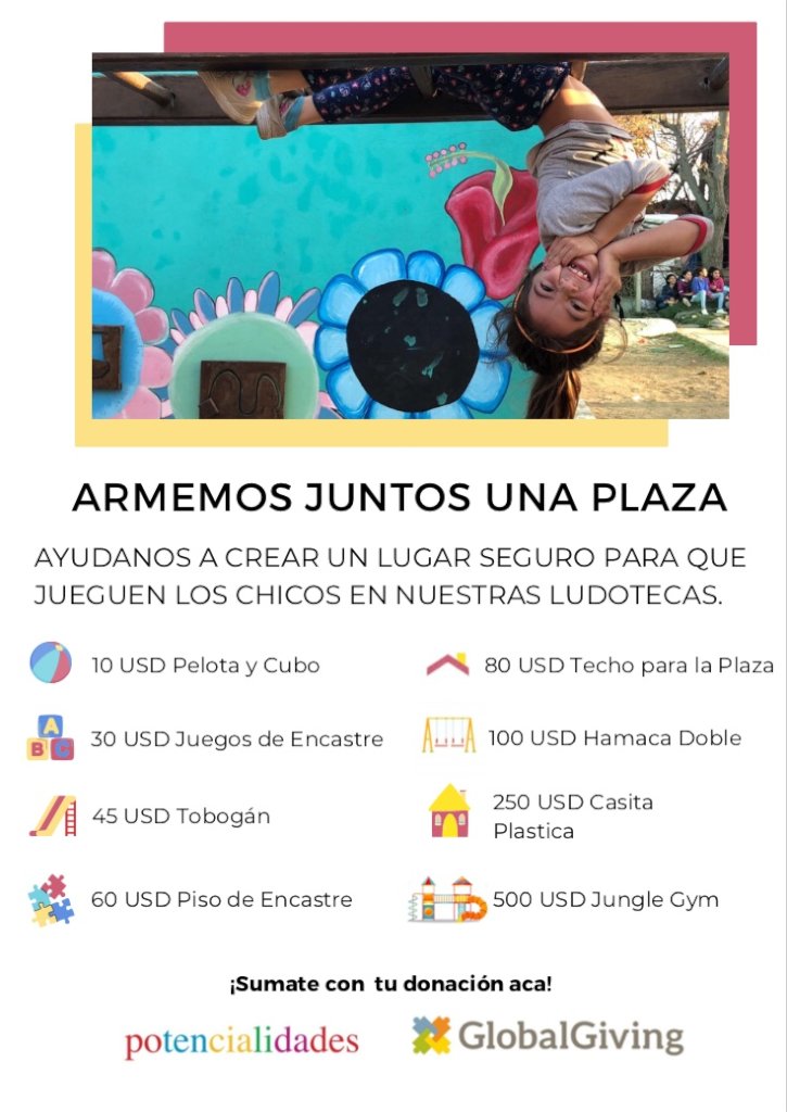 CREATE A SAFE PLAY SPACE FOR CHILDREN IN ARGENTINA