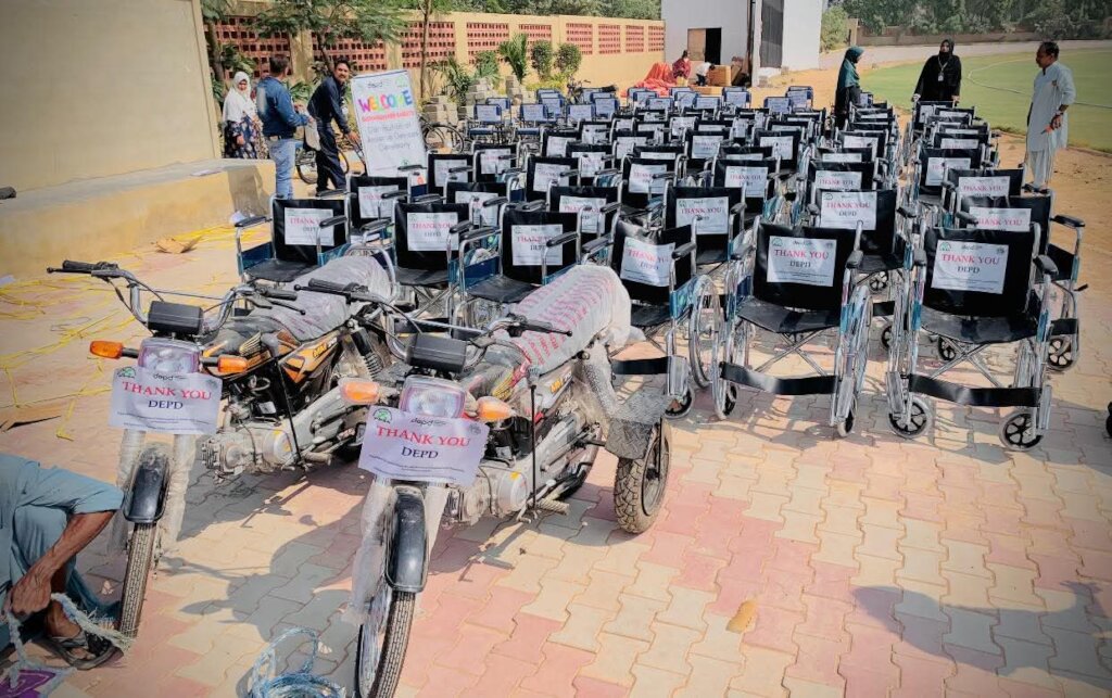 Donate Wheel Chairs for Disabled Persons in Sindh