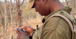 Taking GPS co-ordinates