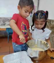 Cooking class for the little ones