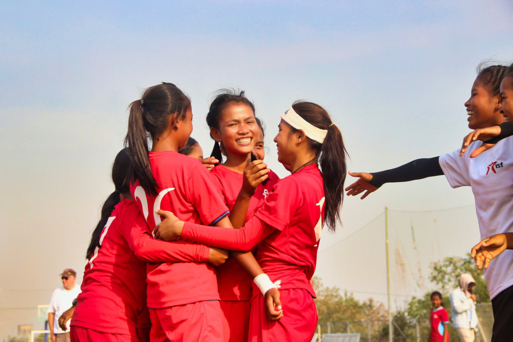 Fight for girls equality through football