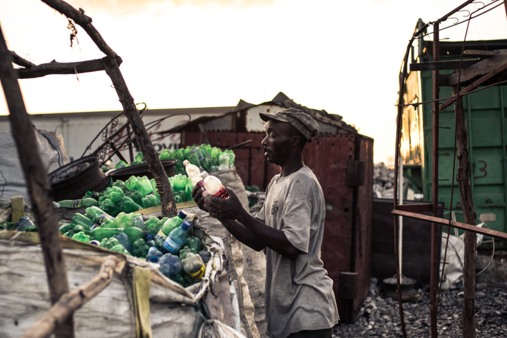 Invest in waste collectors & reduce ocean plastic