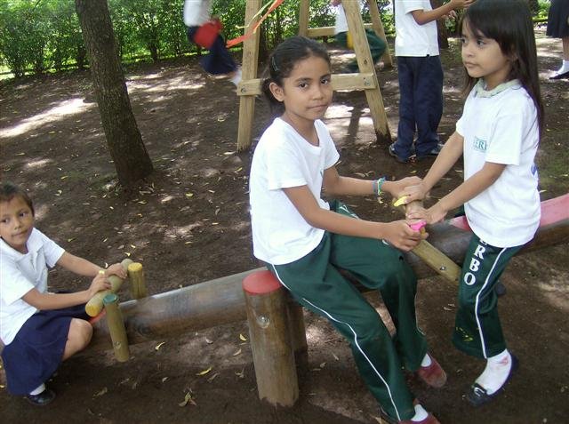 Fun on the teeter totter!