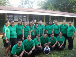 Verbo School staff in Veracruz, Nicaragua
