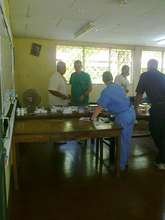 Setting up the pharmacy