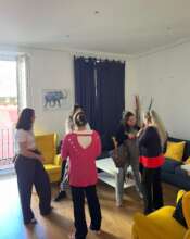 Weekly meetings at the Opportunity Home