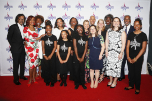 Gala honorees, Gayle King & our students