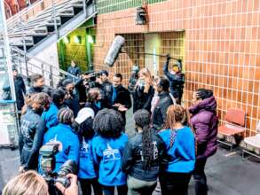 International Olympic Committee visit + film crew