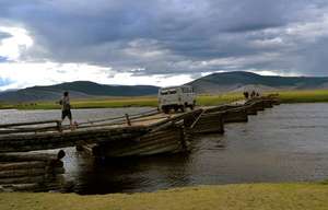 Part of the long trip to Tsagaanuur