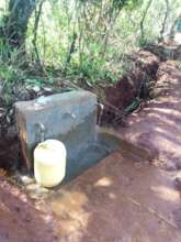 Kimasian spring - Community collection point.