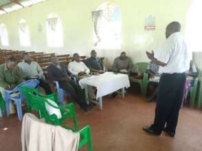 Kimasian water management committee training