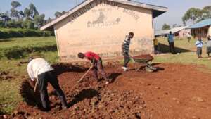 Kiplogoi Primary School, Water Tank Construction