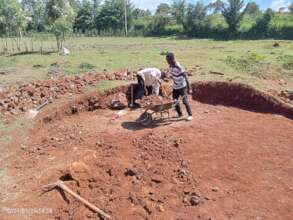 Kiplogoi preparation for ferrous cement water tank