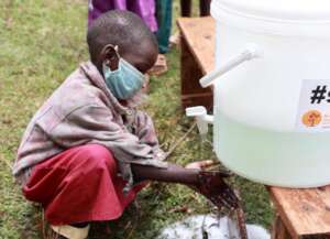 Handwashing tippy tappy