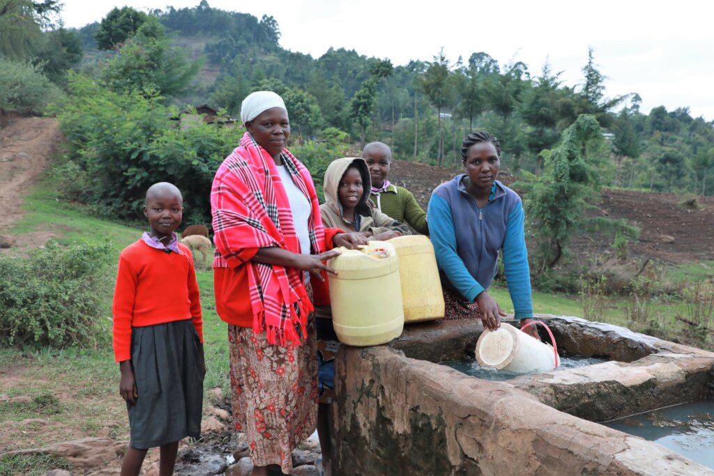 Clean water for 917 households Kenya