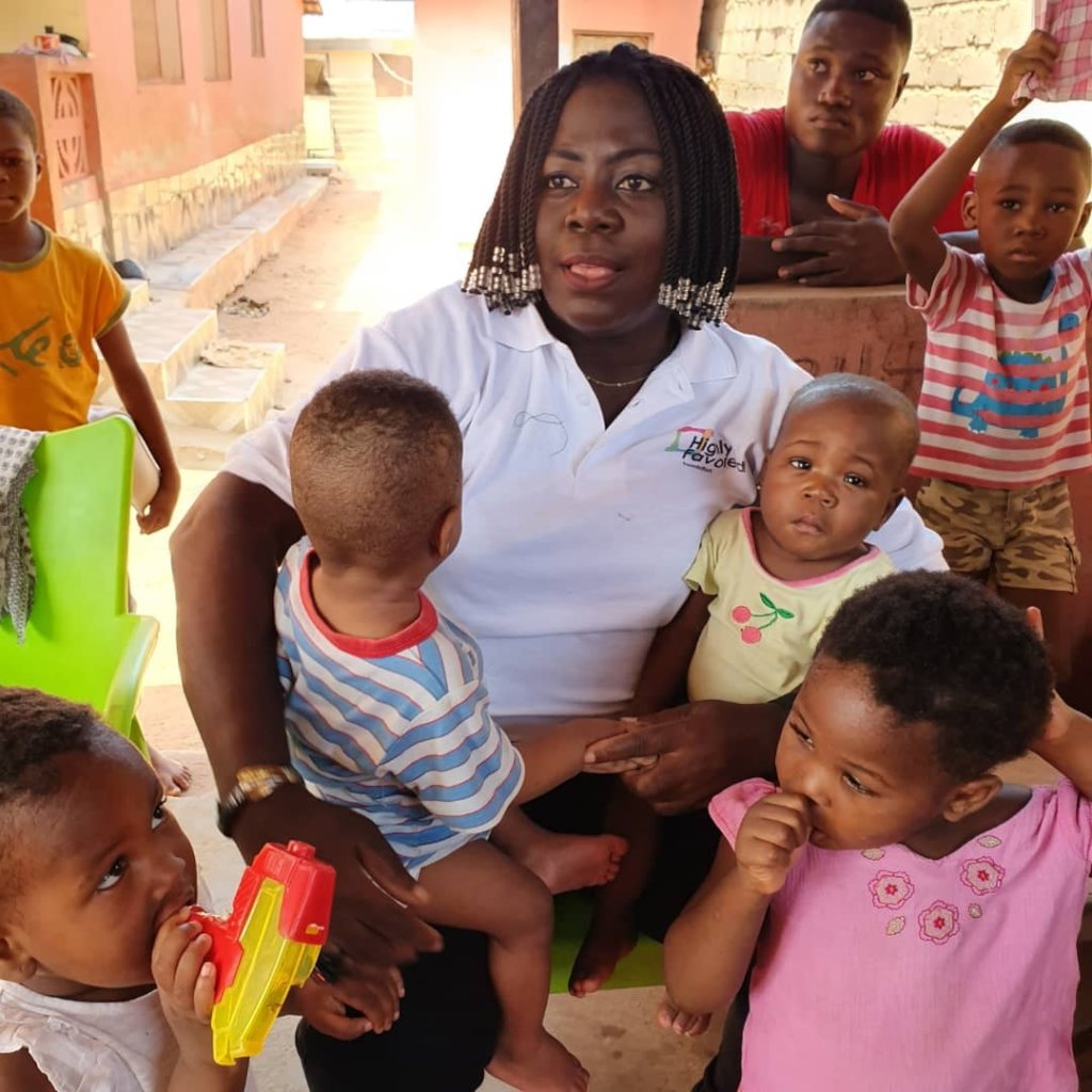 Feed 400 Neglected Disabled Children in Ghana