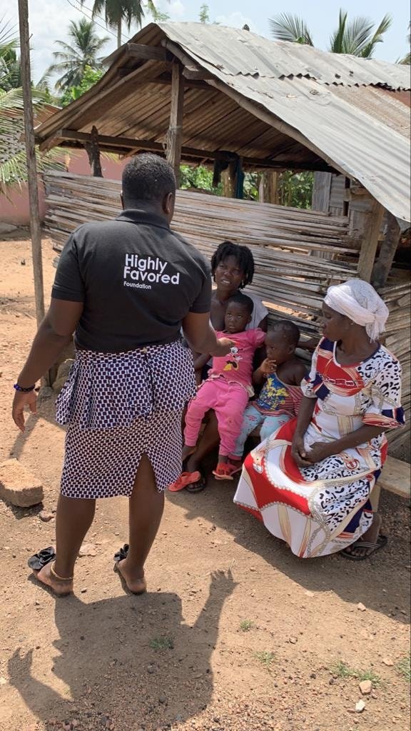 Feed 400 Neglected Disabled Children in Ghana