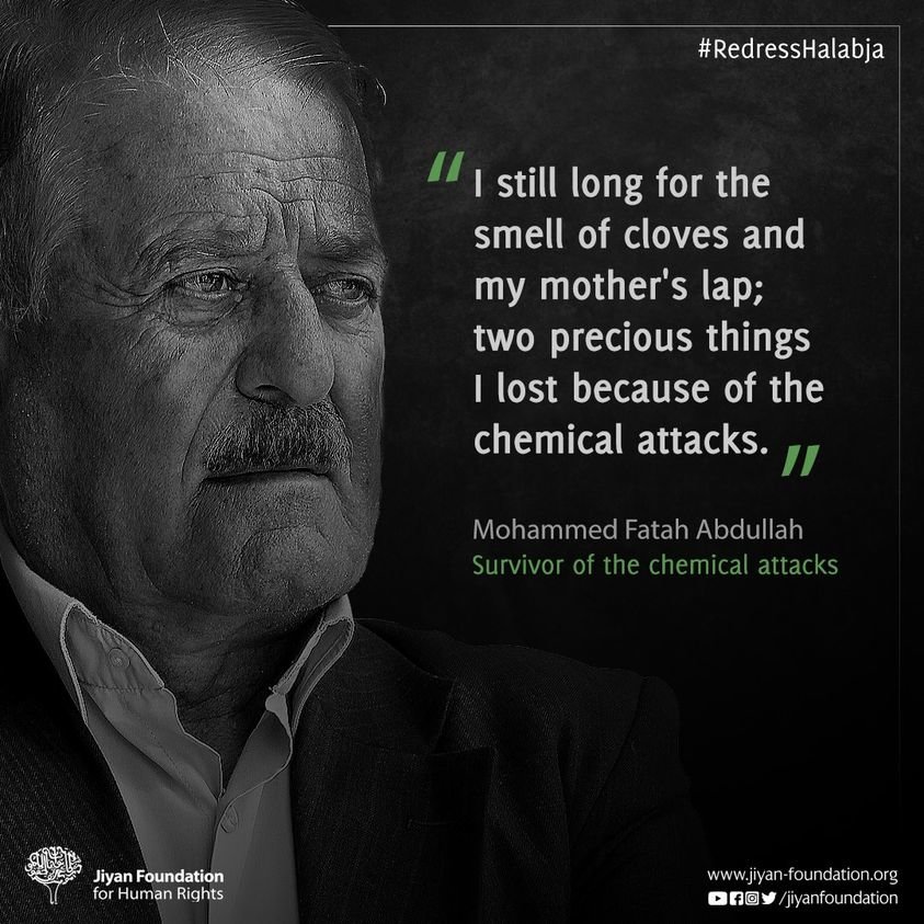 Aid Gas Attack Survivors in Halabja Kurdistan Iraq