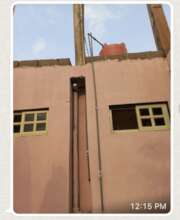 Water Tank connected to a water well