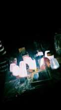 Our sturdy little solar lanterns.