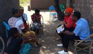 Joyce in Village