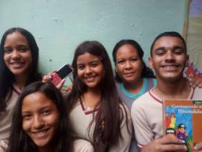 AtW High School Students and Teacher in Sabaneta