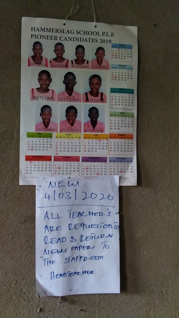 Our pioneer PLE candidate's 2019,